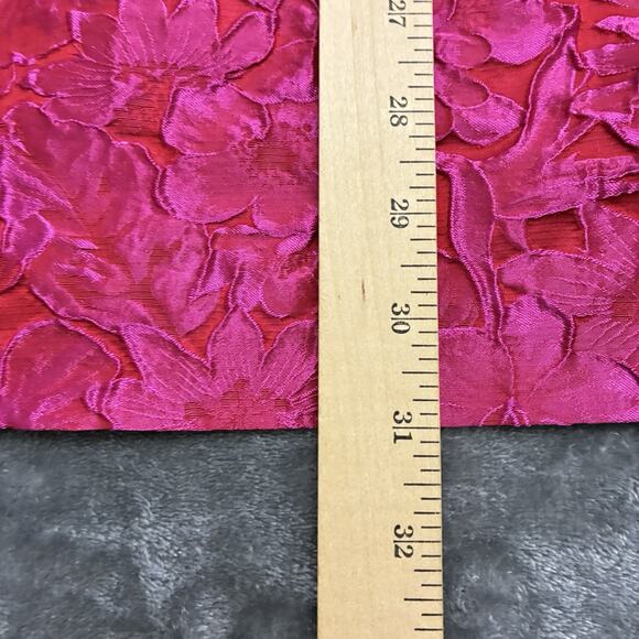 J. CREW Collection Dress Women’s S.2 Fuchsia Colored Marla Gardenia Jacquard - Picture 6 of 10